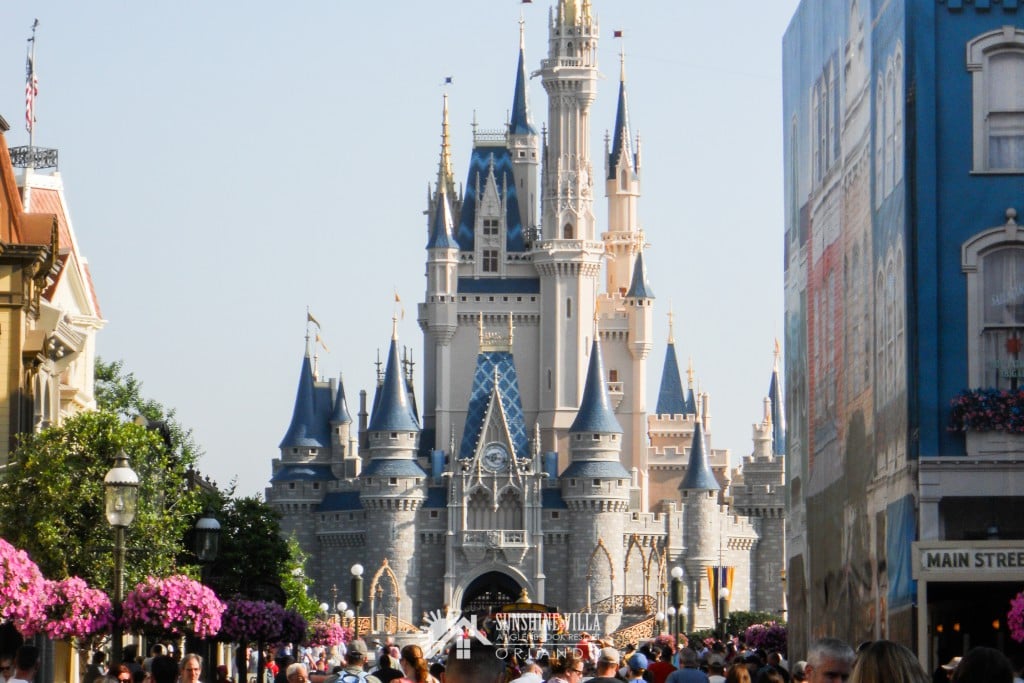 Cinderella's Castle at the Magic Kingdom at Walt Disney World in Orlando, Florida