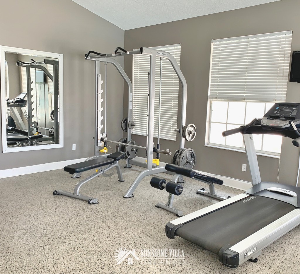 Fitness Center in Glenbrook Resort Clubhouse in Clermont, Florida near Orlando