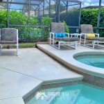 Pool with Spa and Lounge Chairs in Orlando