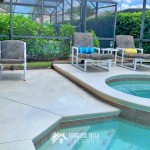 Pool with Spa and Lounge Chairs in Orlando