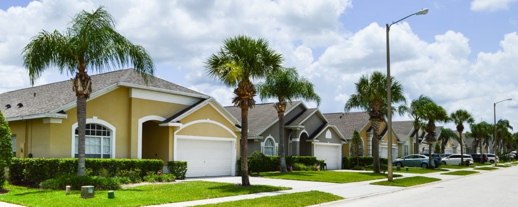 Street View of Sunshine Villa at Glenbrook Resort near Walt Disney World in Orlando, Florida