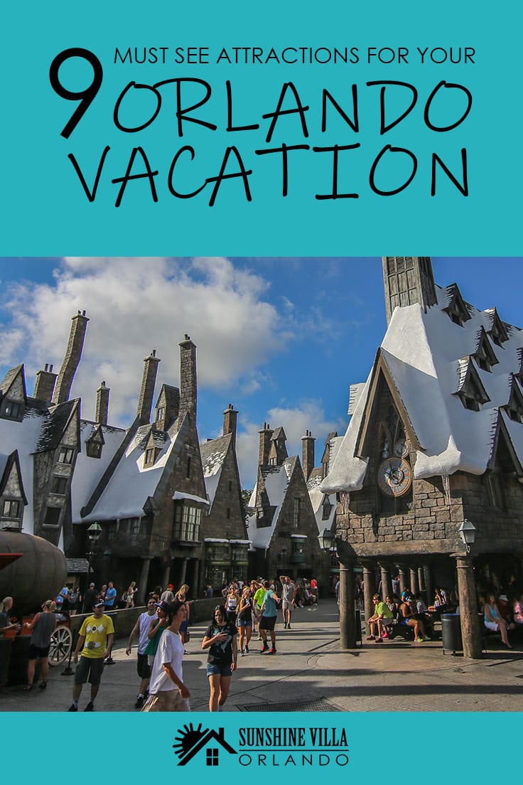 9 Must See Attractions for Your Orlando Vacation - When you stay at Sunshine Villa in Orlando, you are within driving distance of 9 amazing Florida attractions. Browse the list and book your stay.