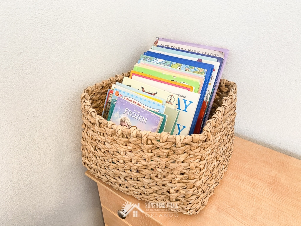 Children's Books at Sunshine Villa at Glenbrook Resort in Orlando, Florida